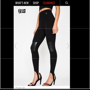 Poster Grl High Waisted Black Leggings